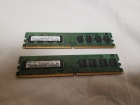 2 GB (2x1GB) Samsung DIMM 667 MHz DDR2 Memory M378T2863RZS-CE6