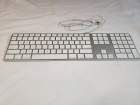 Apple A1243 Wired USB Keyboard White Aluminum MB110LL/A